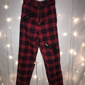 LF plaid pants